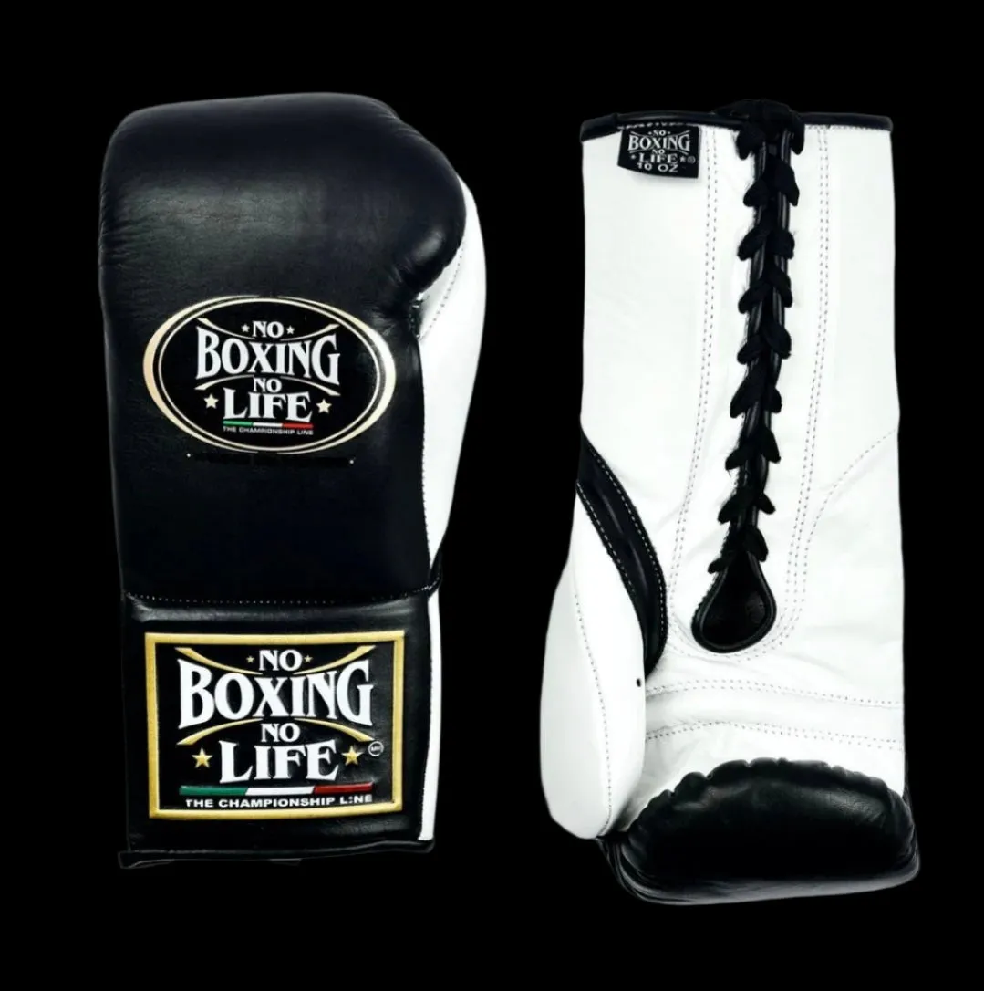 Personalized gifts NBNL boxing glove Black n White gloves