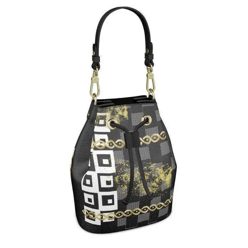 Polished Punteggiato Bucket Bag