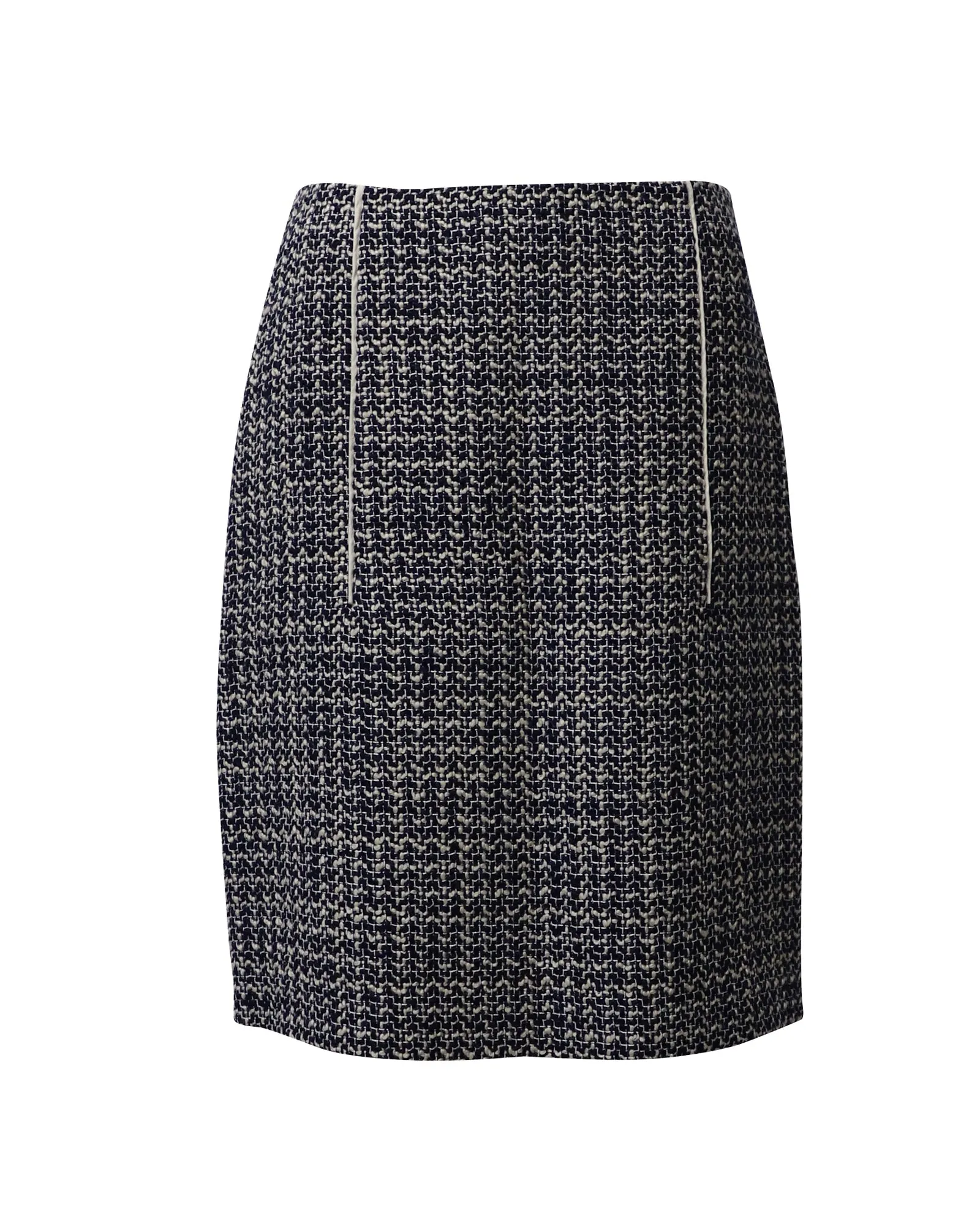 Prada Pencil Skirt in Grey Wool