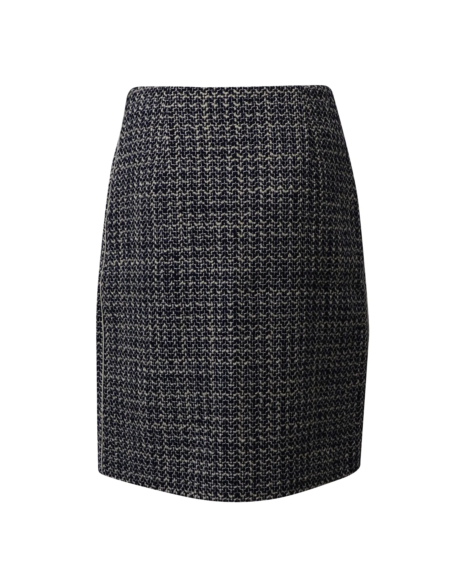 Prada Pencil Skirt in Grey Wool