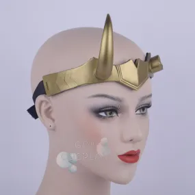 President Loki and Lady Loki Sylvie Crown Headpiece Horns