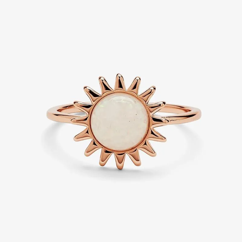 Pura Vida Sunshine Ring in Rose Gold