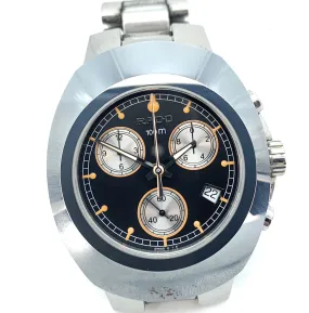 RADO Diastar Black Dial Chronograph Stainless Steel Men's Watch - Ref#541.0638.3