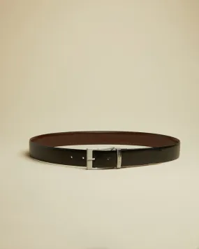 Reversible Leather Belt - Black/Brown