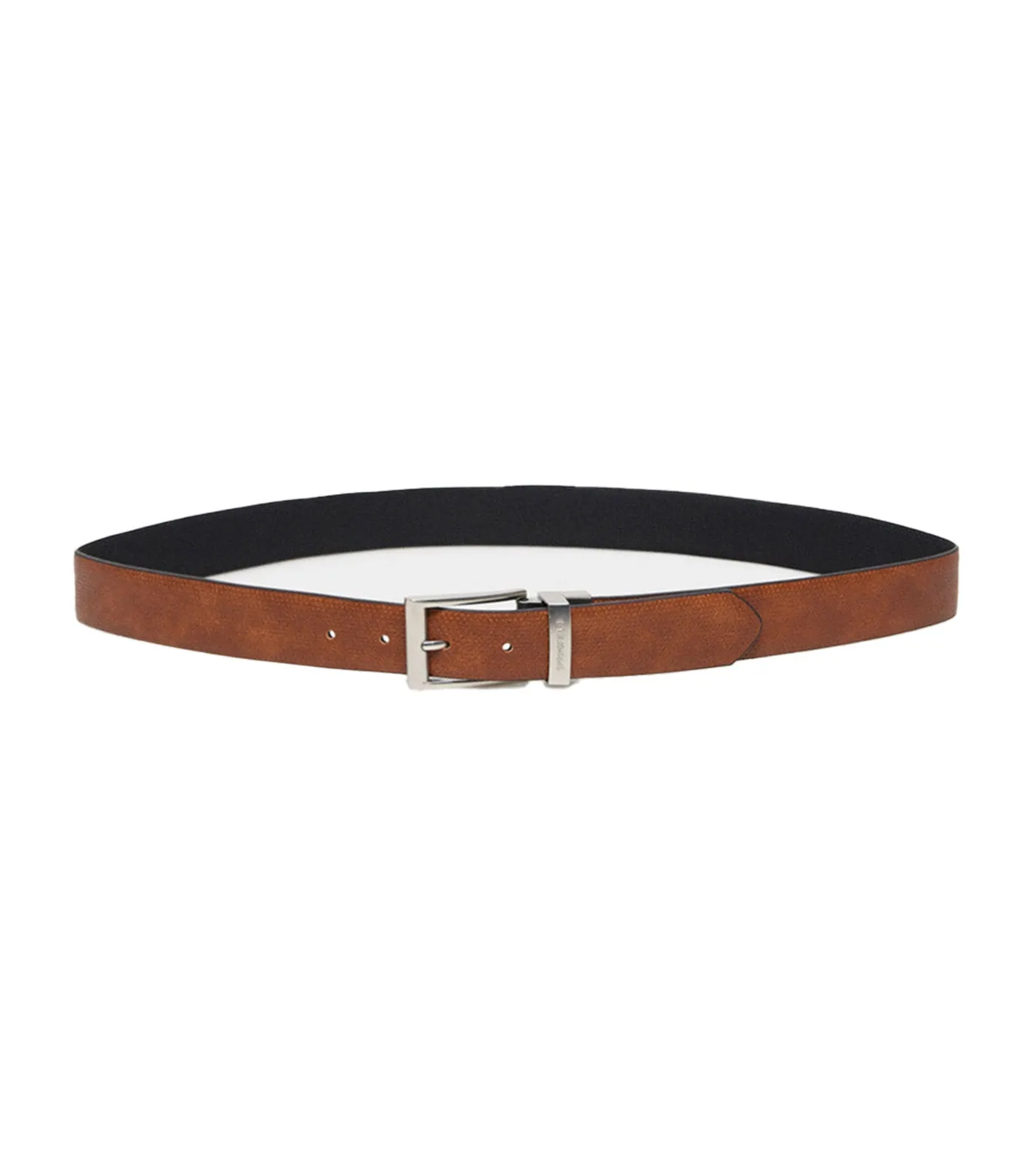 Reversible Micro Perforated Belt Black