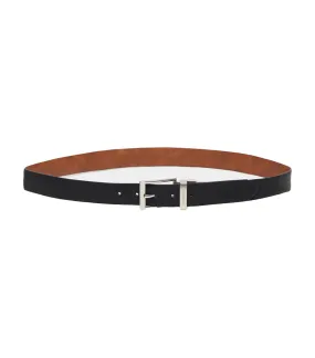 Reversible Micro Perforated Belt Black
