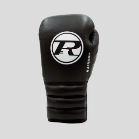 Ringside Hunter Series Lace Boxing Gloves Black/White