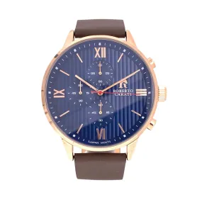 Roberto Carati Thomas Rose Gold Case Brown Leather Watch CA-340-V6