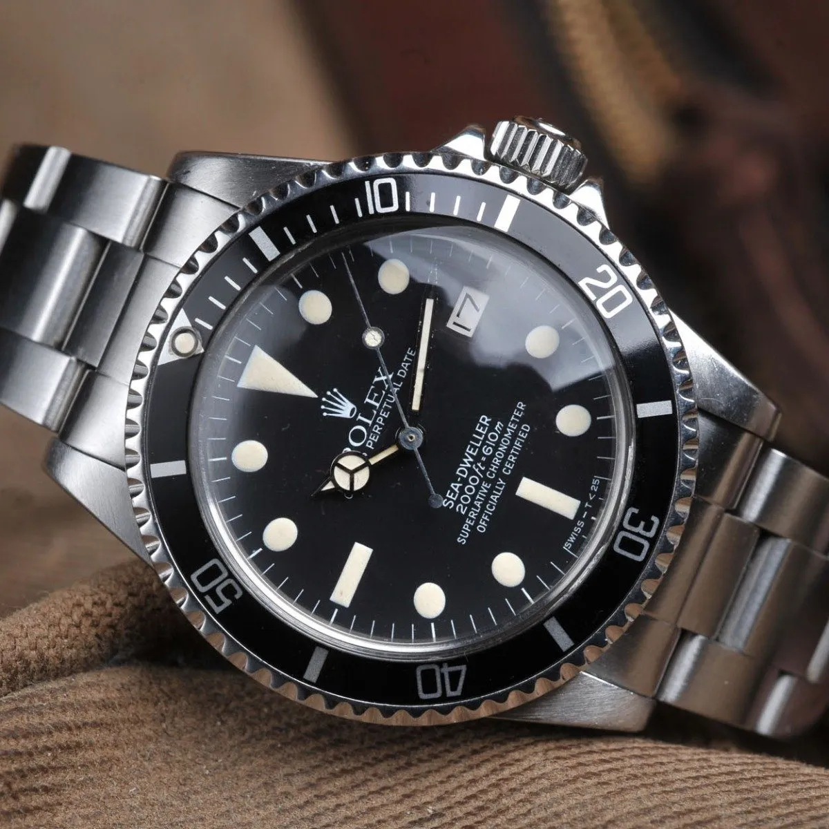 ROLEX 1665 WHITE SEADWELLER B P