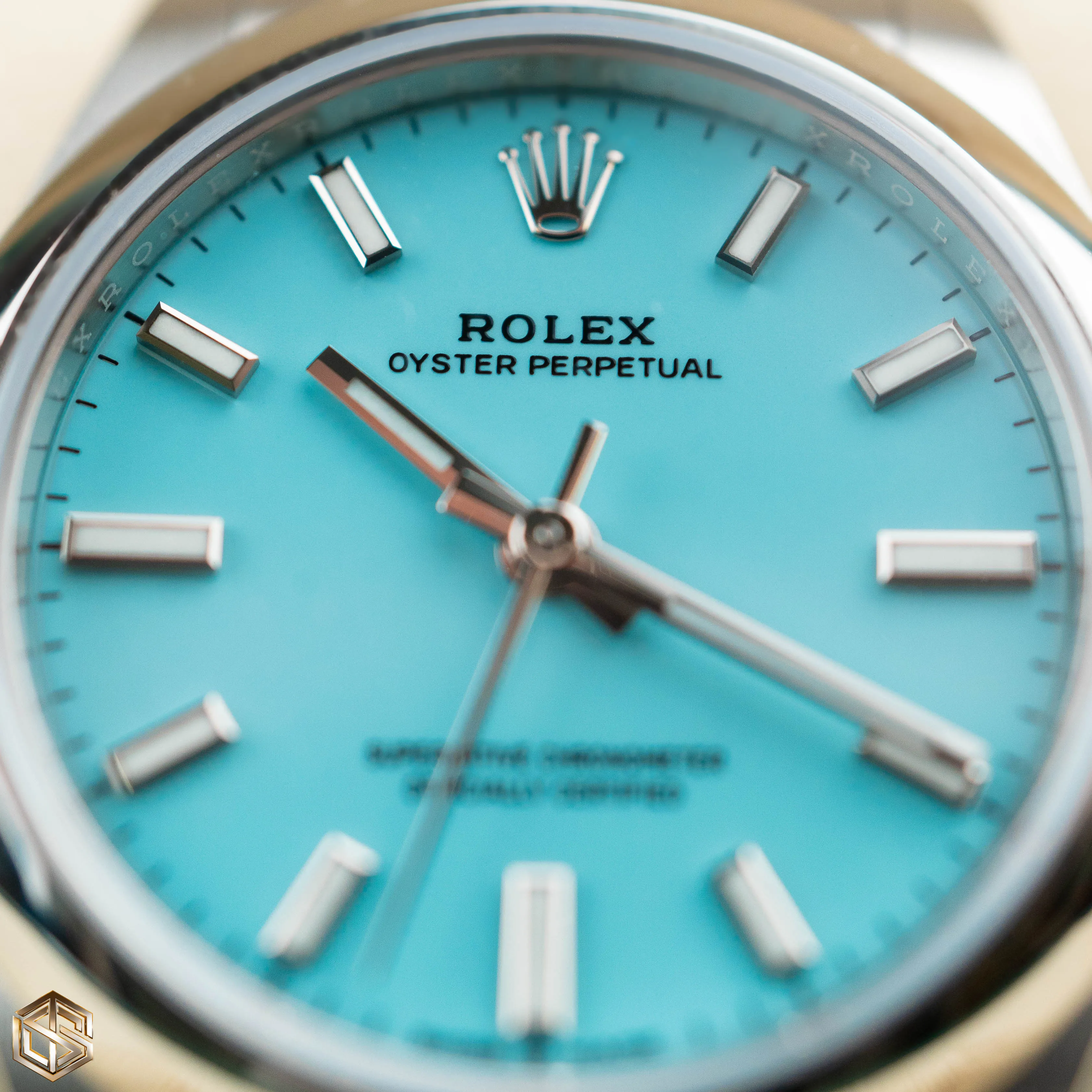 Rolex 277200 UNWORN Oyster Perpetual 31 'Tiffany' Dial 2023 Full Set Watch