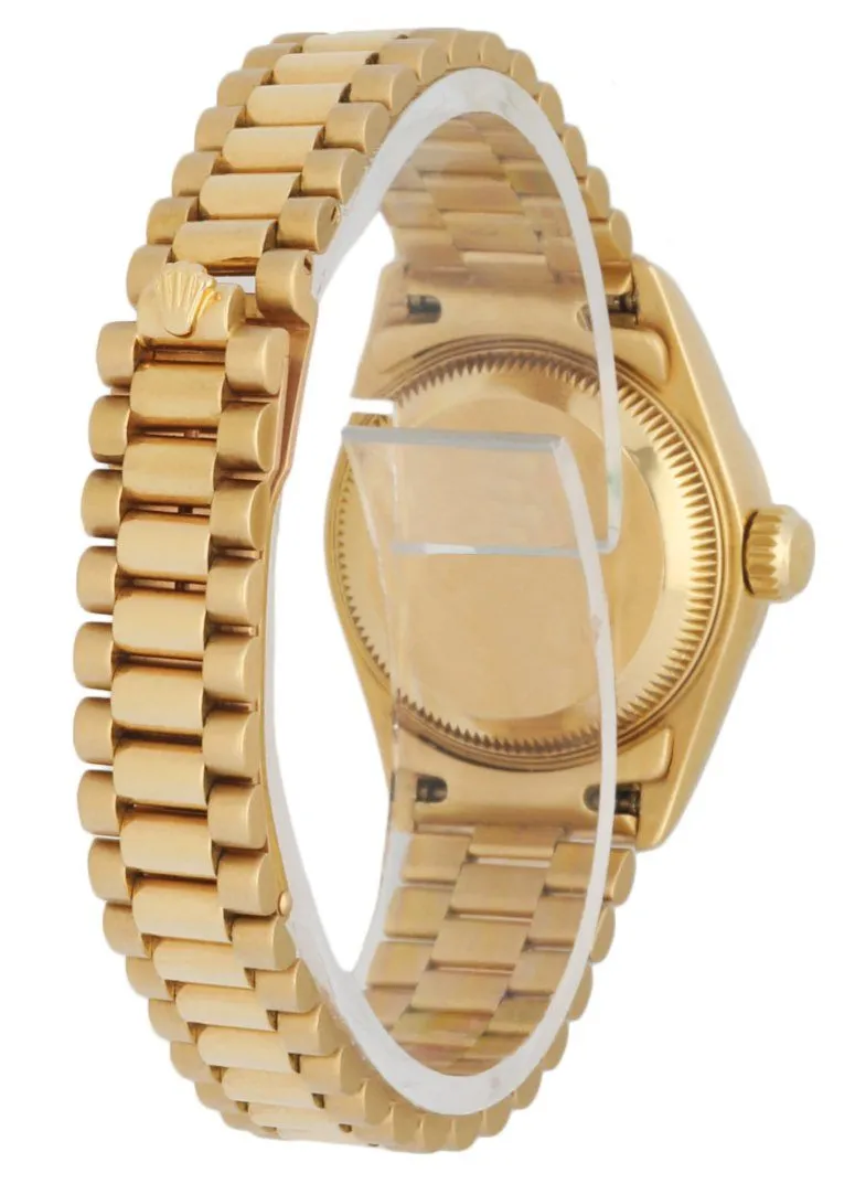 Rolex Datejust 69178 18K Yellow Gold Diamond Dial Ladies Watch