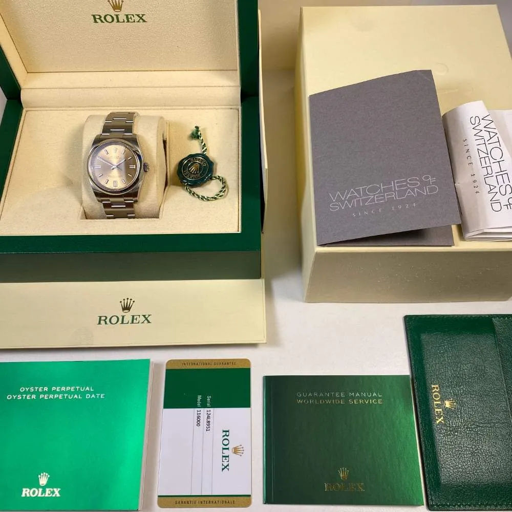 Rolex Oyster Perpetual 116000 (2019)