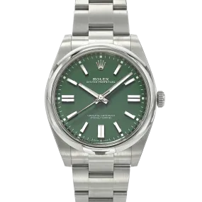 Rolex Oyster Perpetual 124300 Green Index