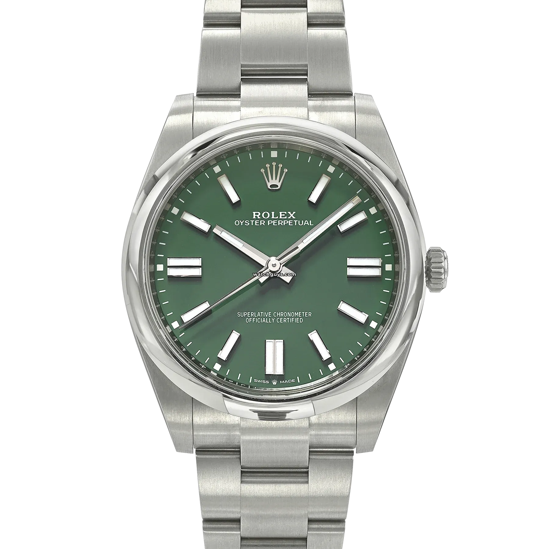 Rolex Oyster Perpetual 124300 Green Index