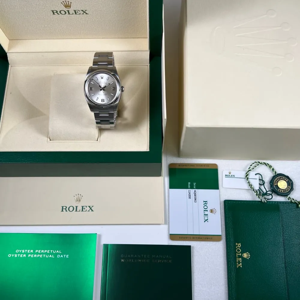 Rolex Oyster Perpetual 34mm 114200 (2019)