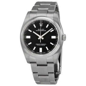 Rolex Oyster Perpetual 36 Automatic Chronometer Black Dial Men's Watch 116000BKSO 116000-0013