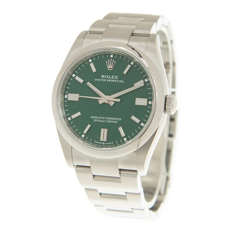 Rolex Oyster Perpetual 36 Automatic Green Dial Watch 126000GNSO