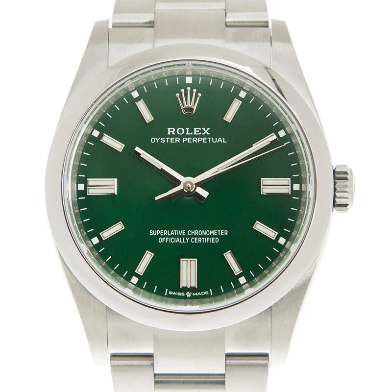 Rolex Oyster Perpetual 36 Automatic Green Dial Watch 126000GNSO