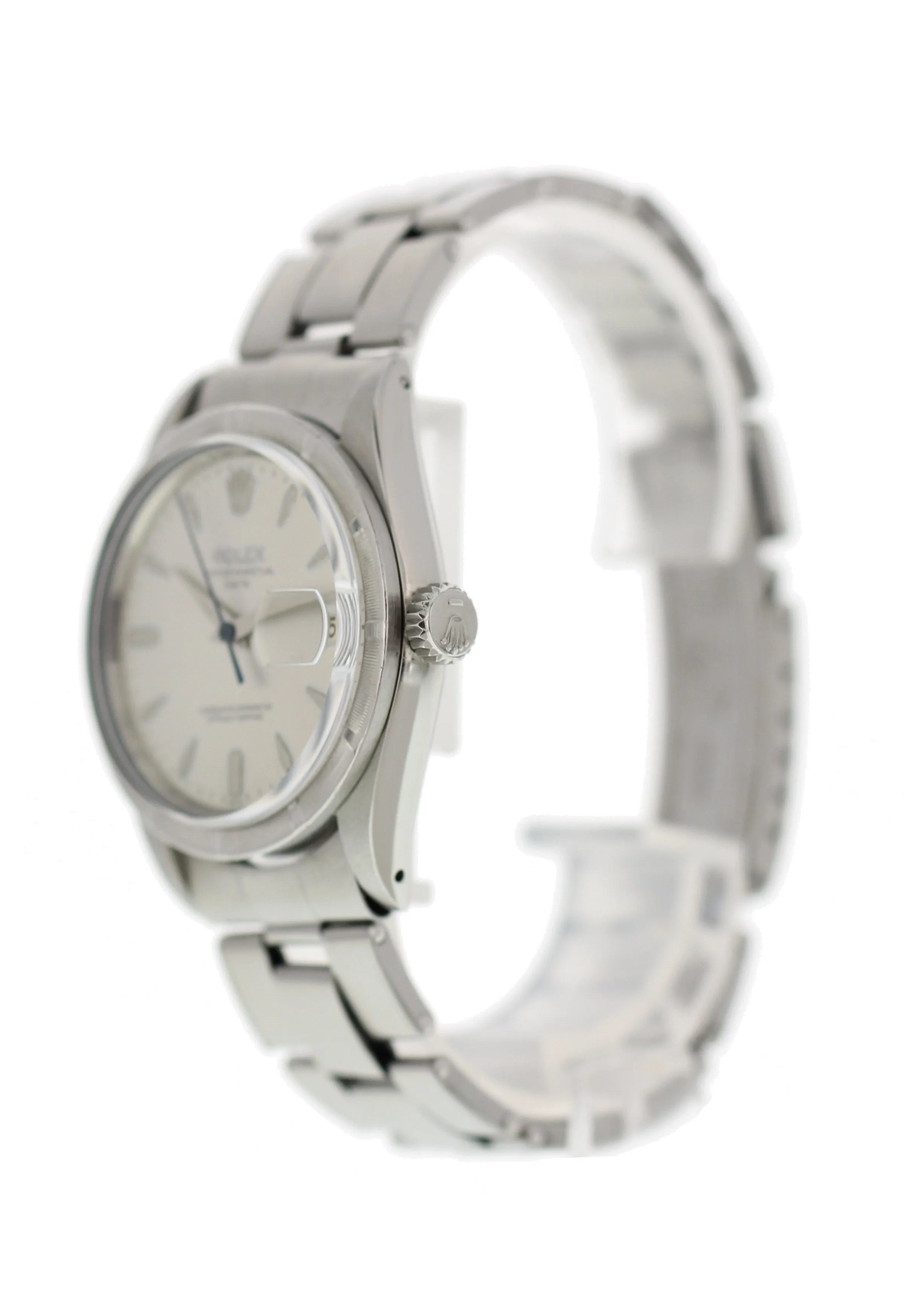 Rolex Oyster Perpetual Date 1501 Engine Turned Bezel