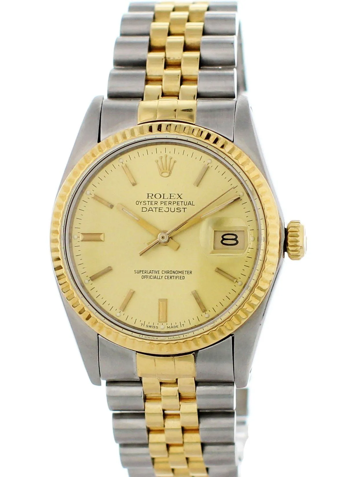 Rolex Oyster Perpetual Datejust 16013 Mens Watch