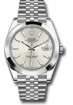 Rolex Oyster Perpetual Datejust 41mm Watch 126300 sij