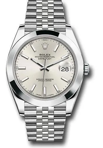 Rolex Oyster Perpetual Datejust 41mm Watch 126300 sij