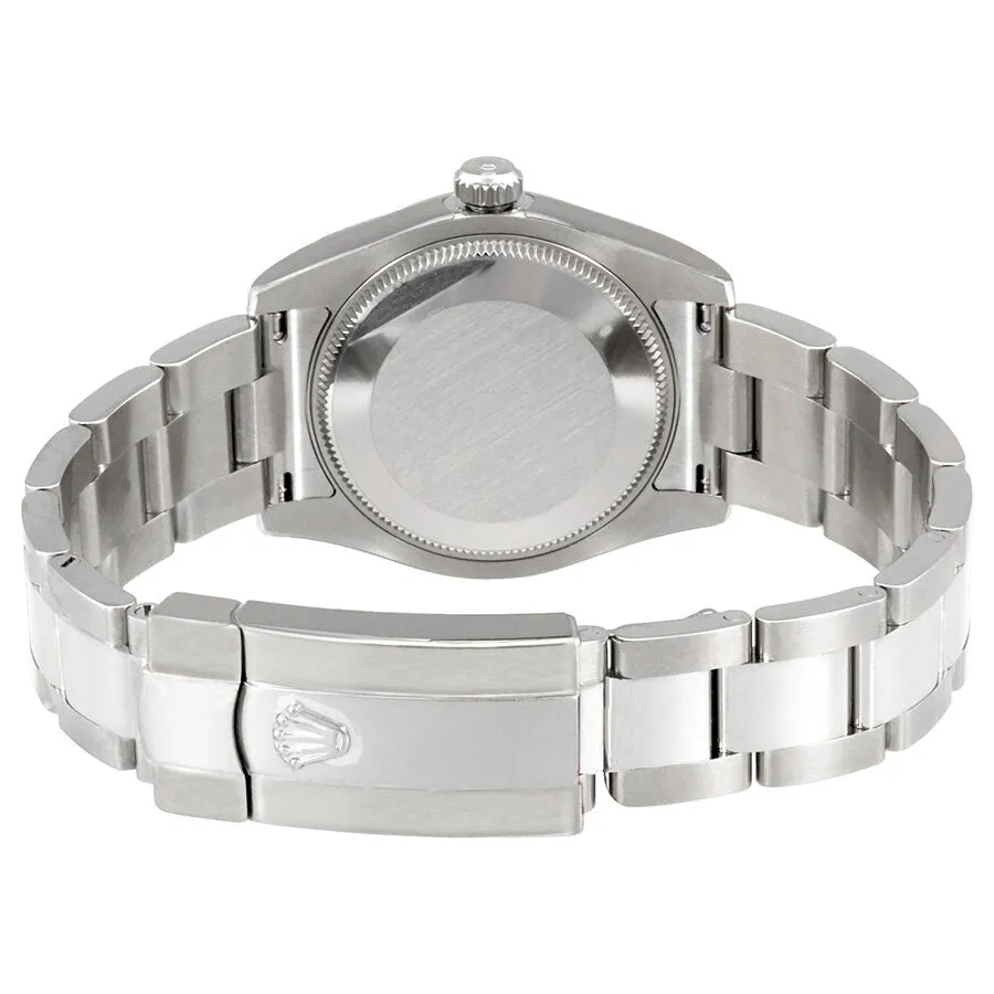Rolex Oyster Perpetual Datejust Rhodium Dial Automatic Ladies Stainless Steel Watch 178240RRO