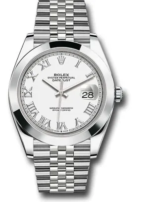 Rolex Steel Datejust 41mm Watch 126300 wrj