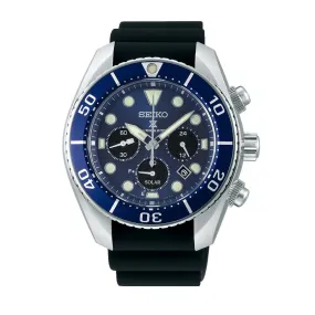Seiko Mens Prospex Solar Divers Blue Watch SSC759J