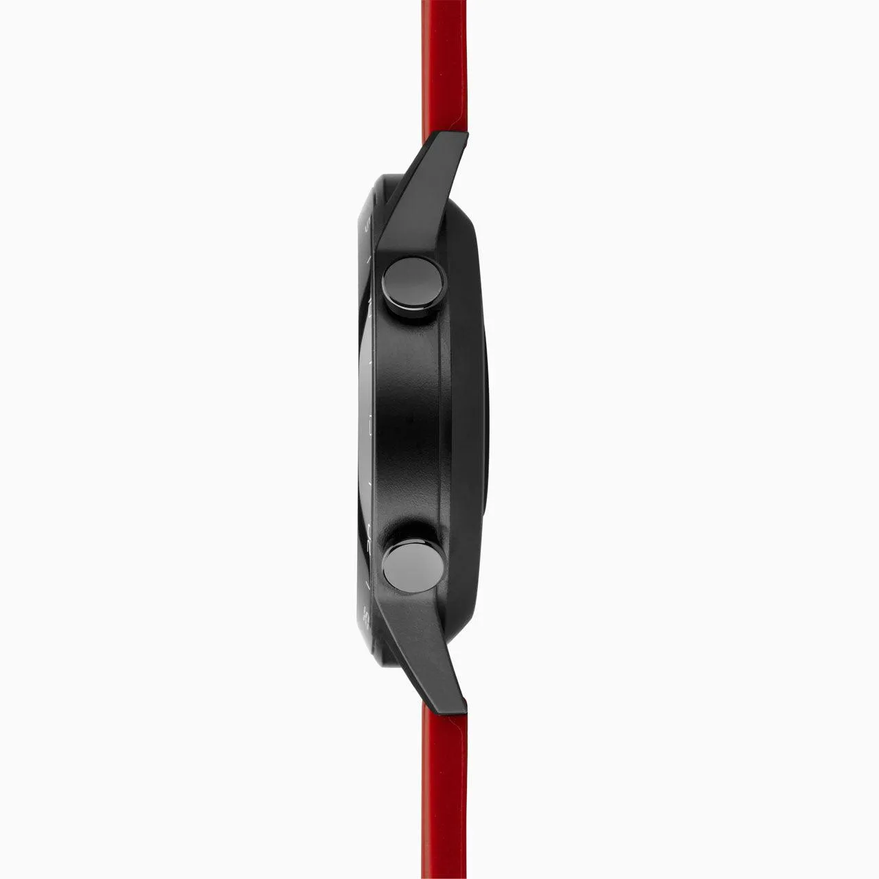 Sekonda Active Smartwatch | Black Case & Red Silicone Strap | 1910