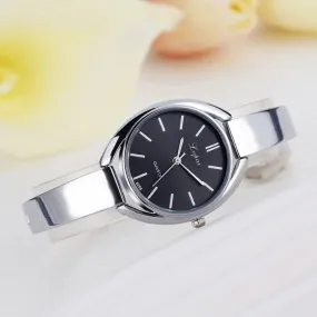 Sidiou Group  Women Watch  Stainless Steel Watch Band  Quartz  Wrist Watch,  Gift Bracelet Watch