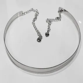Silver Metallic Chain Belt