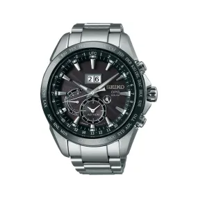 SSE149J - Mens Astron GPS Solar Steel & Cermainc Watch