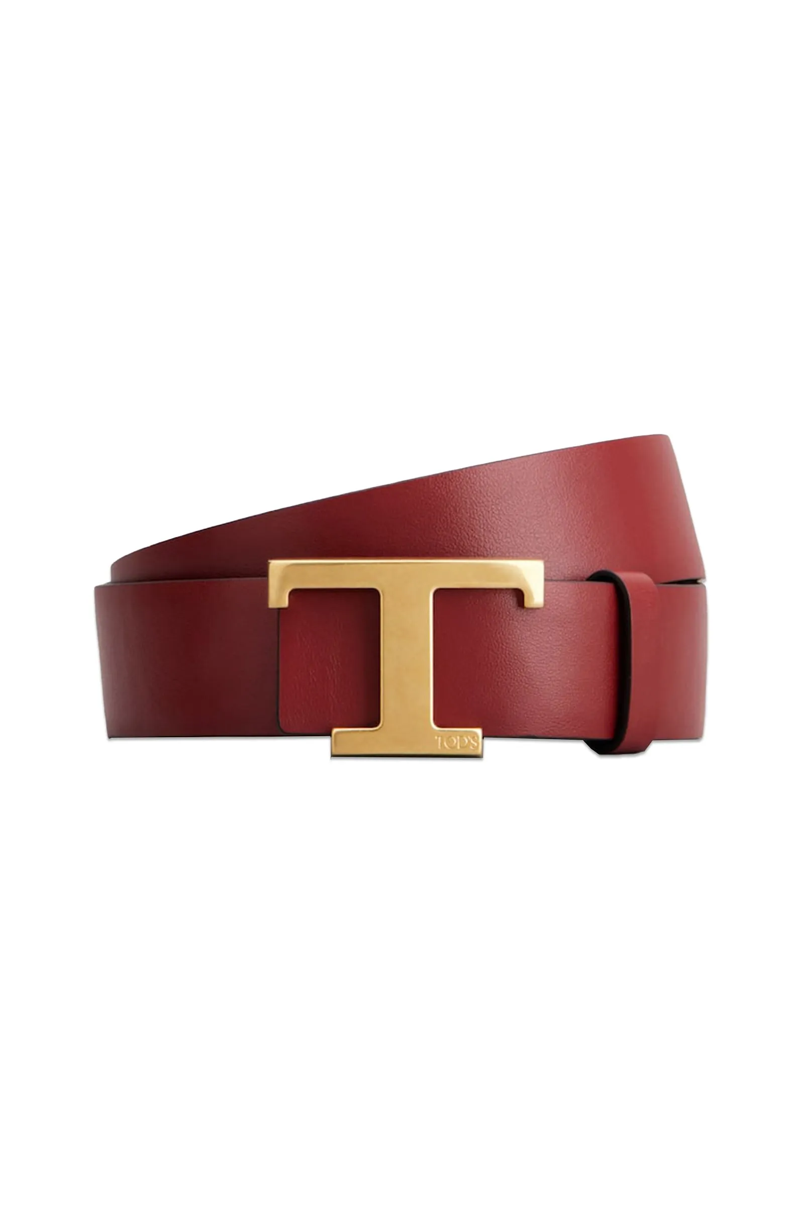T Timeless Reversible Belt In Leather