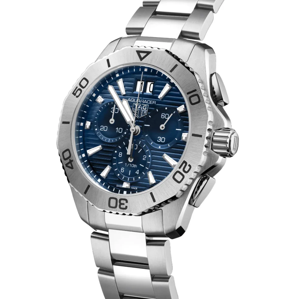 Tag Heuer Aquaracer Professional 200 Chronograph, Blue Dial