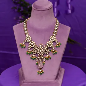 Tania Silver Moissanite Necklace