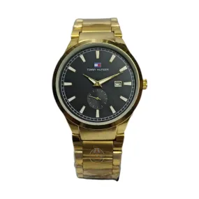 Tommy Hilfiger - Golden/Black - Down Second - Unisex Watch