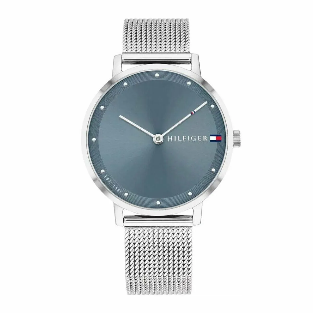 Tommy Hilfiger Pippa Analog Blue/Silver Mesh Watch 1782149