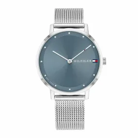 Tommy Hilfiger Pippa Analog Blue/Silver Mesh Watch 1782149