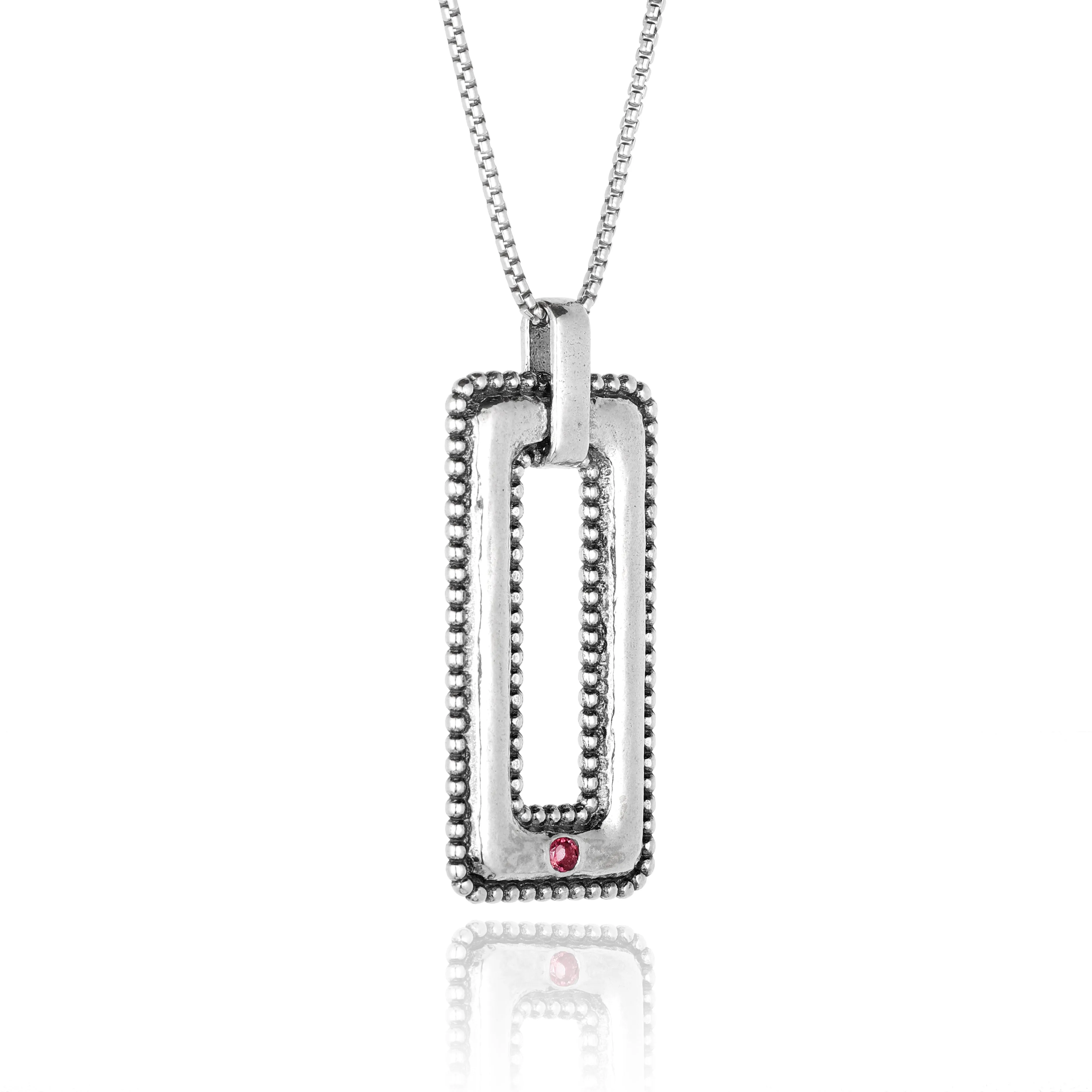 Tourmaline Open bar Necklace