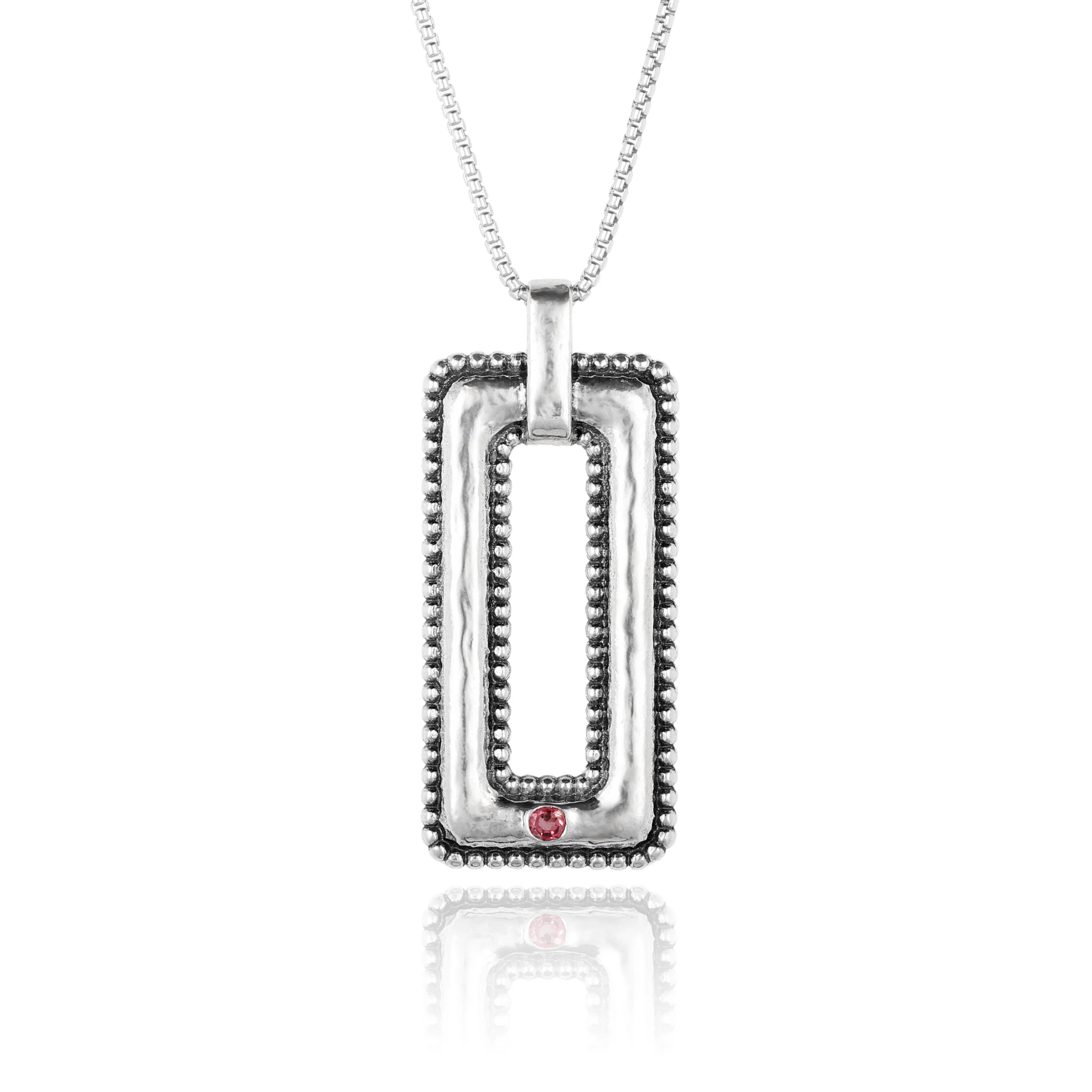 Tourmaline Open bar Necklace