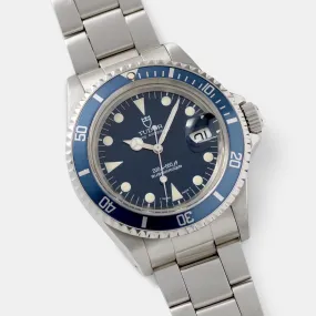 Tudor Submariner Date Blue Dial Reference 79090 Full Set