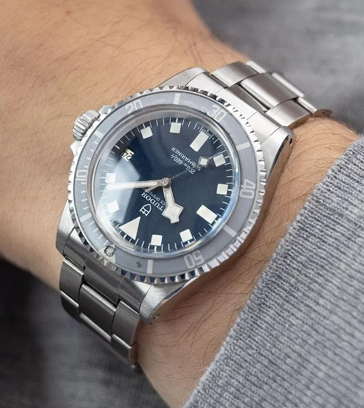 Tudor Submariner Date Blue Snowflake 7021