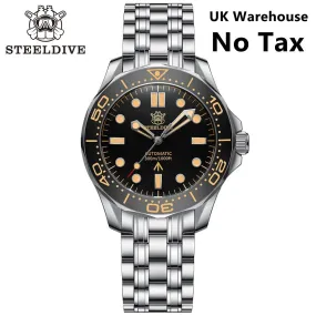 UK Warehouse - Steeldive SD1957 Vintage Sea Ghost Watch