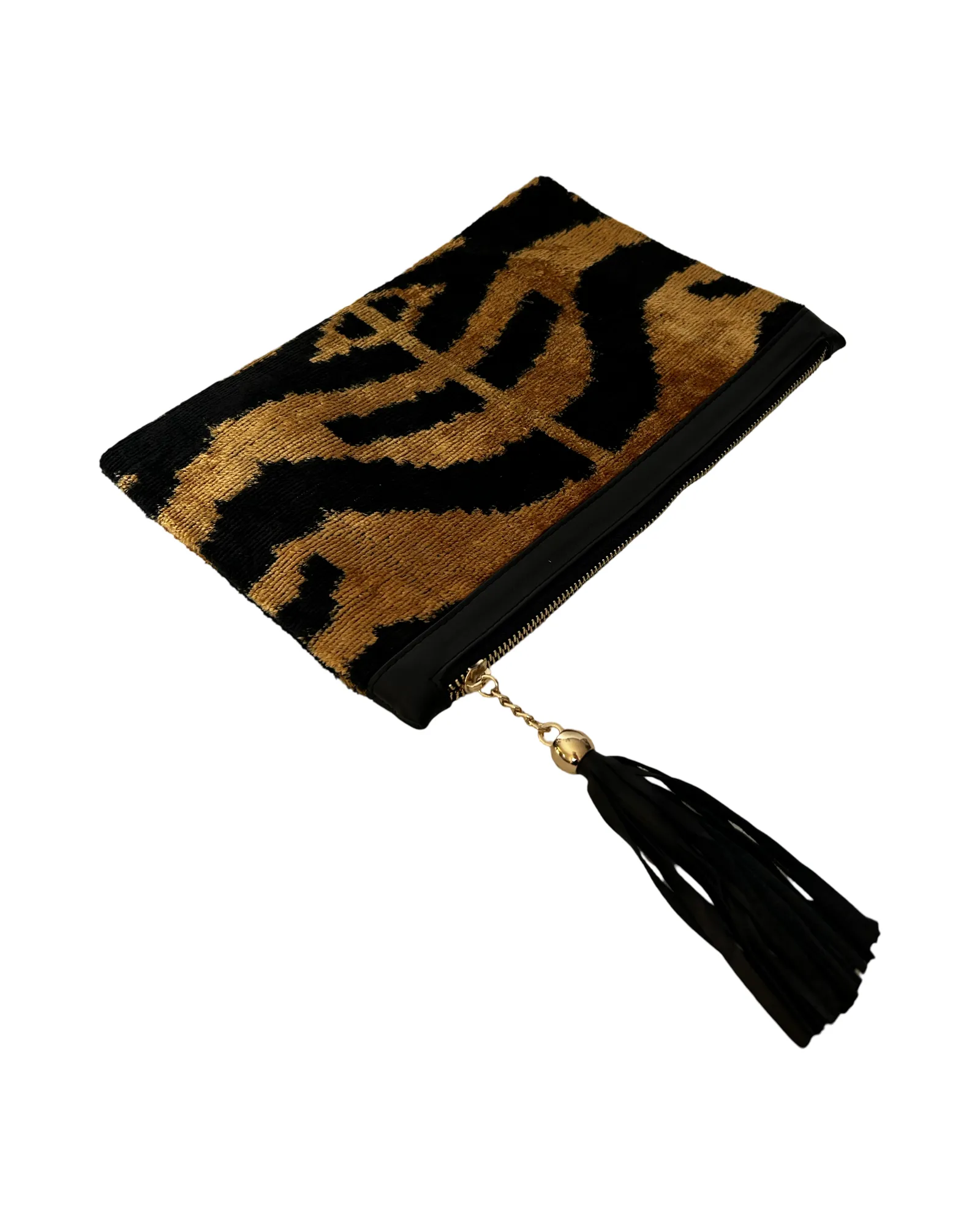 Velvet Tiger Clutch