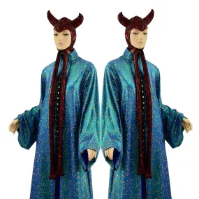 Vintage Style Devil Bonnet in Primeval Red (Hood only, Cloak Sold Separately)