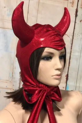 Vintage Style Devil Hood