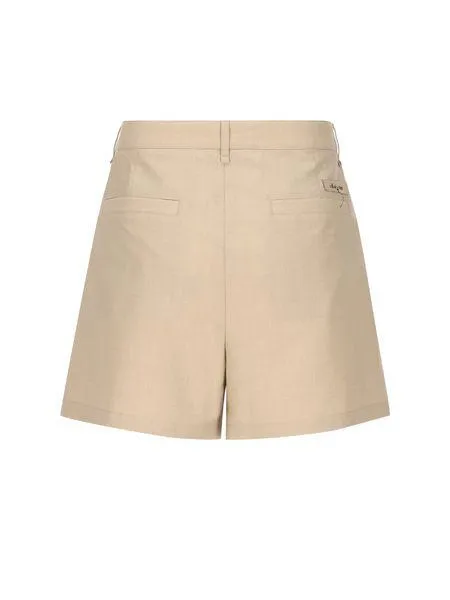 WOOL BERMUDA-SHORTS