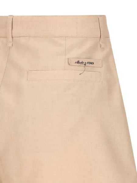 WOOL BERMUDA-SHORTS