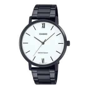 WW1632 Casio Standard Black Chain Watch MTP-VT01B-7BUDF